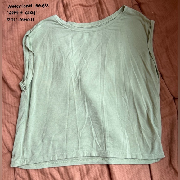 AE Rolled Sleeve Soft & Sexy T-shirt - Picture 1 of 3